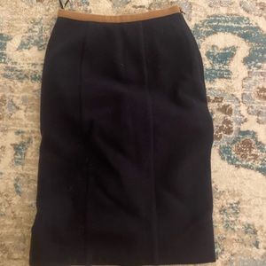 Burberry Women’s Black Pencil Skirt